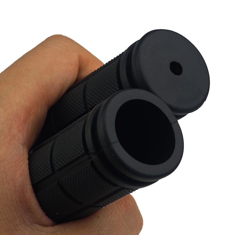 Kasteco 2 Pairs Bicycle Handle Bar Grips Mushroom Grips for BMX/MTB/Road Mountain Bikes, Black - Image 4